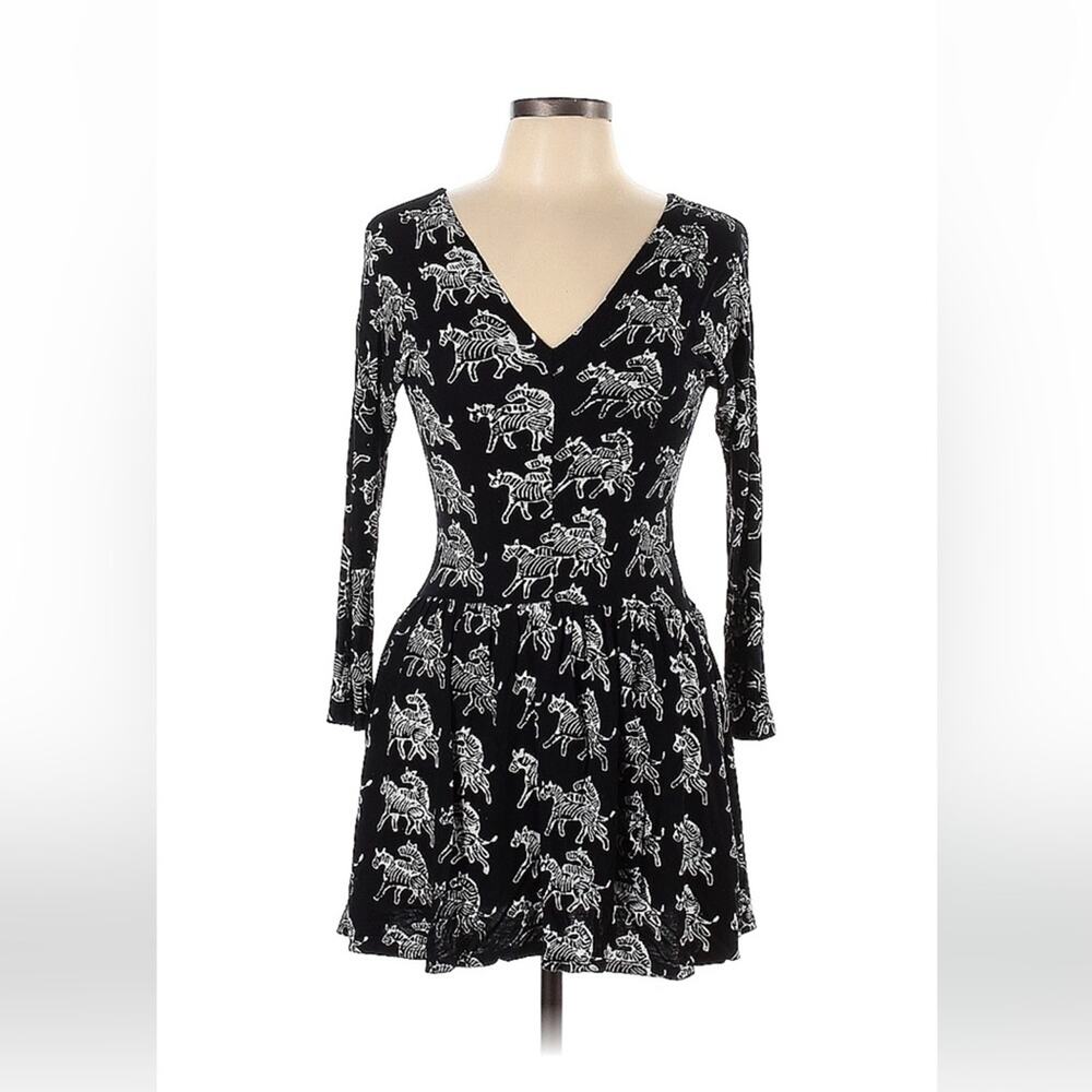 Ruby Rocks‎ fit and flare zebra dress, 10